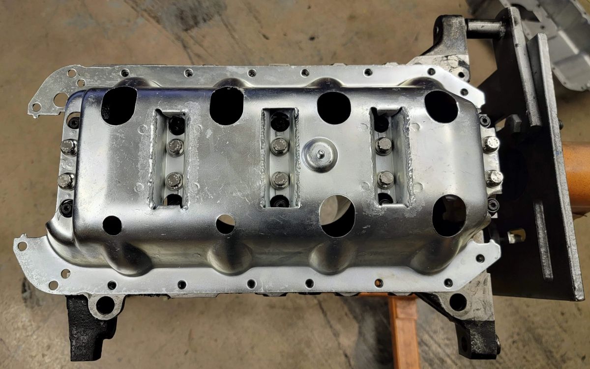 MiataRoadster 5cap main bearing support plates (NA8/NB Miata)